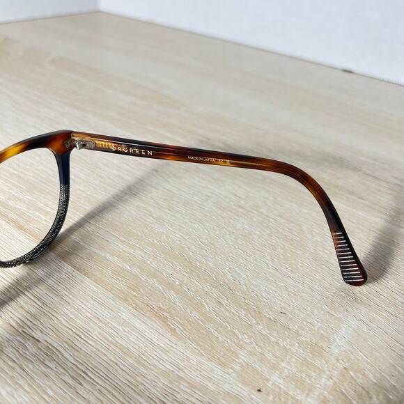 Orgreen Femke A209 Eyeglasses Multicolor Brown Black Frames ONLY Japan 51-17 main image 5